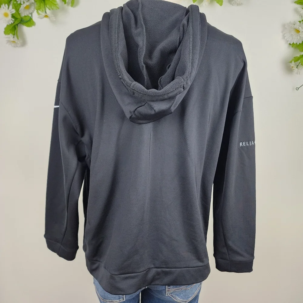 Nike Therma Fit Black Jacket - Zip Up Hooded Sz Mens XL